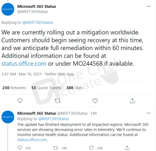 microsoft rolls back update