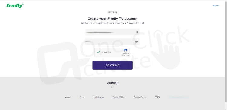 Activate Frndly TV