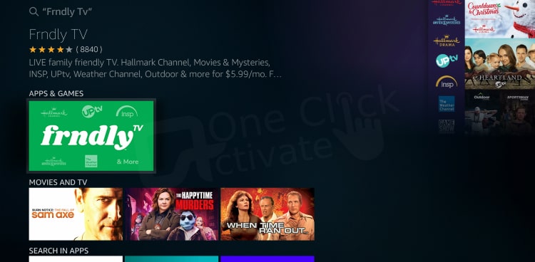 Activate Frndly TV