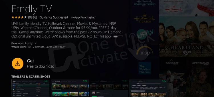 Activate Frndly TV