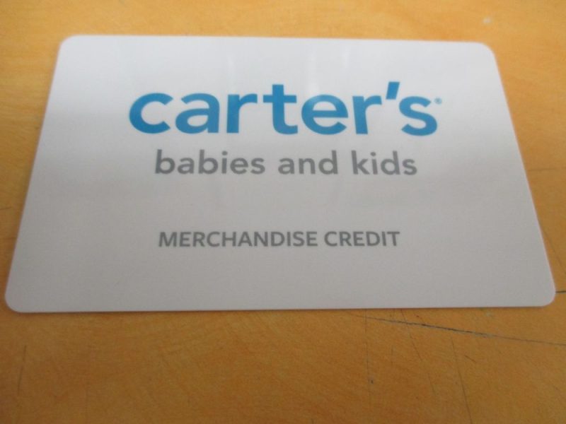 Carter’s Credit Card