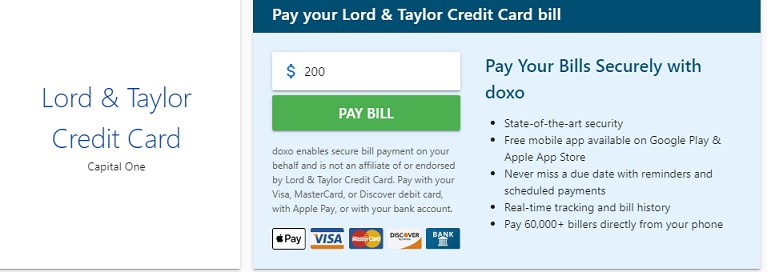 Lord & Taylor Credit Card
