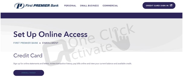 activate your First Premier