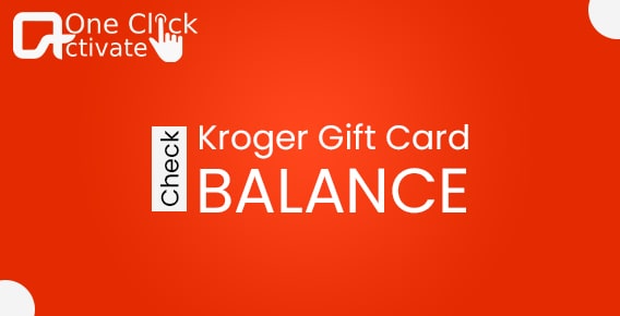 check Kroger Gift Card Balance