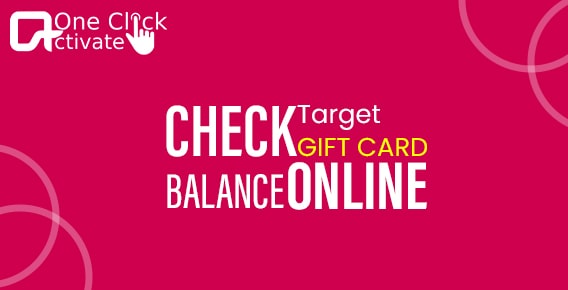 Check Target Gift Card Balance