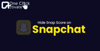 Hide your Snapchat score from friends