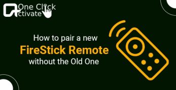 air a New Fire Stick Remote without the old one