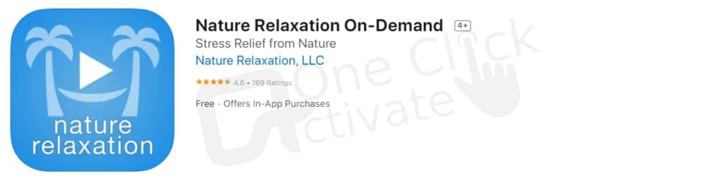 Nature Relaxation app