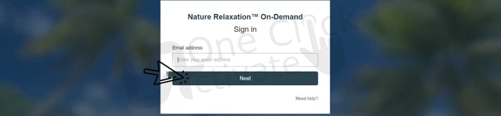 Nature Relaxation app
