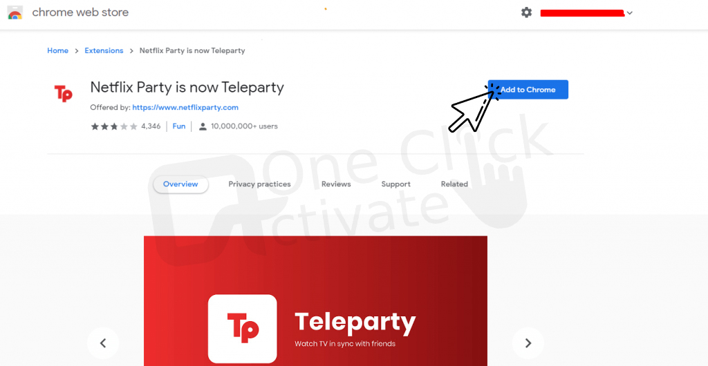 Chromecast Netflix Teleparty