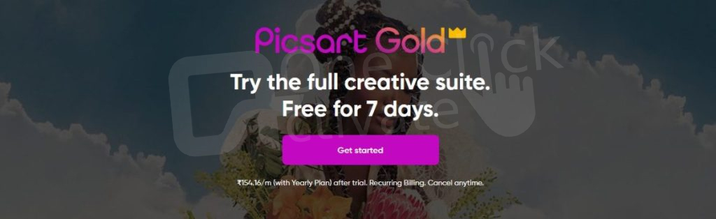 PicsArt 7 day Free Trial