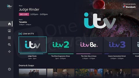 watch ITV Hub on Roku