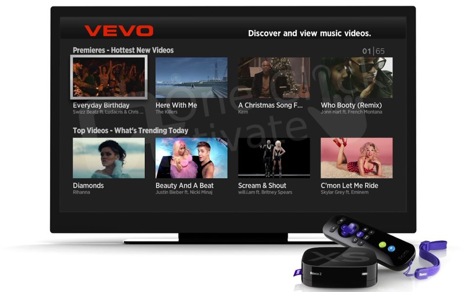 vevo.com/activate
