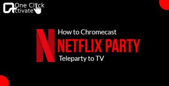 chromecast Netflix Teleparty to TV
