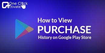 view your Google PlayStore Purchase History