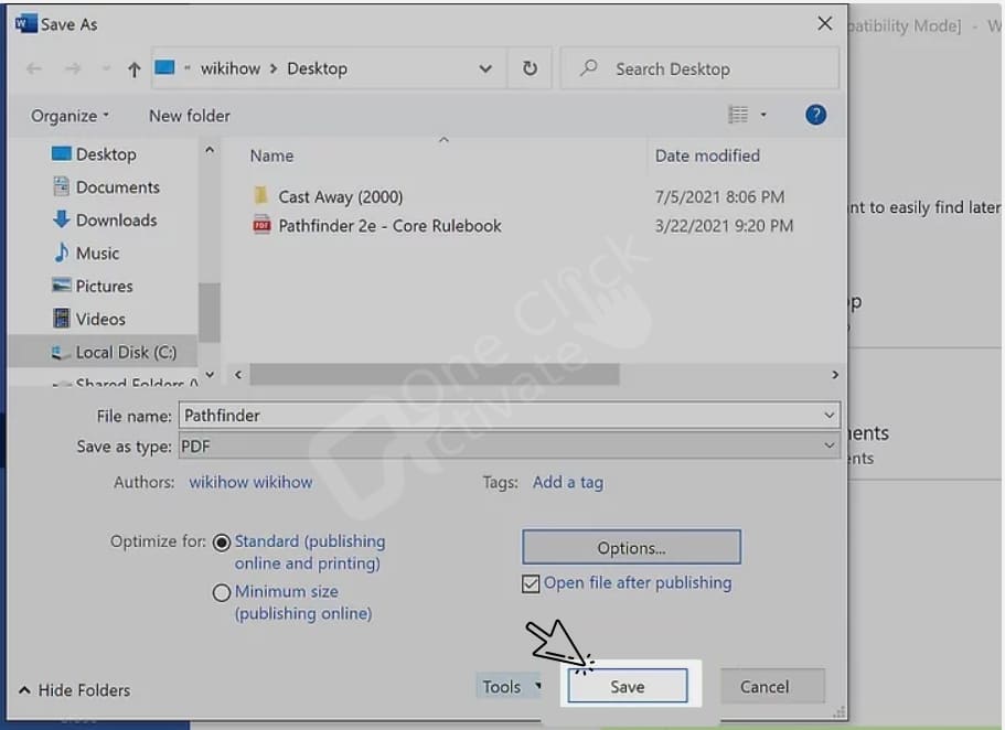 Delete Page in Microsoft Word