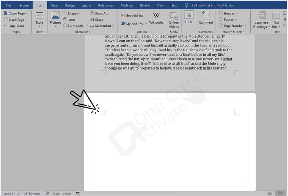 Delete Page in Microsoft Word