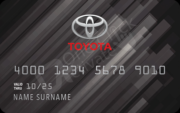 Toyota Credit Card login