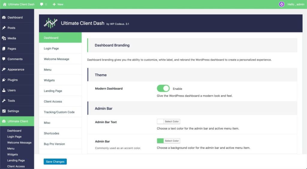 White Label Your WordPress